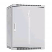 Шкаф телекоммуникационный настенный 19" 15U 600x350x769mm (ШхГхВ) дверь металл
