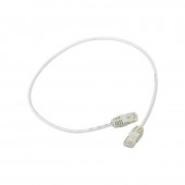 Патч-корд TERACOM Cat.5E (1Гбит/с) неэкранированный UTP оболочка PVC серый (0,5м)