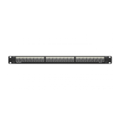 Патч-панель 19",1U,CAT5E, 24 модуля RJ45, экранированная