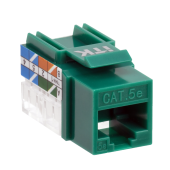 ITK Модуль Keystone Jack кат.5E UTP 110 IDC 90град зелёный