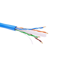 Информационный кабель неэкранированный U/UTP 4х2 CAT6, PVC, синий