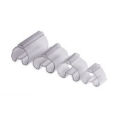 Трубочка прозрачная для гибкой маркировки, 4,0-7,0 мм, длина 23 мм.