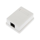 Рoзетка компьютерная внешняя, 1-порт RJ-45 (8P8C), UTP, CAT 6 REXANT 