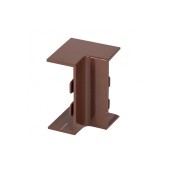 Угол внутренний (40х16) (4 шт) темное дерево EKF-Plast 