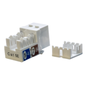 Вставка Keystone Jack RJ-45(8P8C), категория 6, экранированная