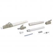 Разъем клеевой LC, MM(для многомодового кабеля), 3 мм, (белый)