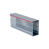 Короб перфорированный, серый RL6 100x80