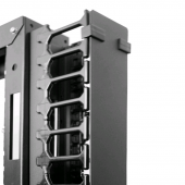 Вертикальный кабельный органайзер с пластиковыми пальцами 42U для шкафов ШТК-СП
