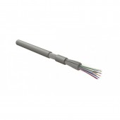 Кабель волоконно-оптический 50/125 (OM2) многомодовый, 4 волокна, плотное буферное покрытие (tight buffer) внутренний/внешний, FRHFLTx, –60°C – +70°C,