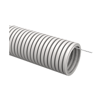 Труба гофр.ПВХ d 16 с зондом (10 м) IEK