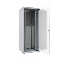 Шкаф напольный 19", ECO-LINE, 47U, 2211х600х600 мм, передняя и задняя стальные перфорир. двери (30%), стальные боковые панели с 1-точ. замками, 2 пары