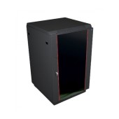 Шкаф телекоммуникационный напольный 24U (600 × 800) дверь стекло