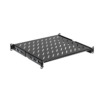 ITK 19" стационарная полка глубиной 600мм, черная