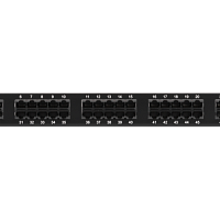 Коммутационная панель NIKOMAX 19", 1U, телефонная, 50 портов, Кат.3 (Класс C), 16МГц, RJ45/8P6C, 110/KRONE, с заземлением, с органайзером, черная