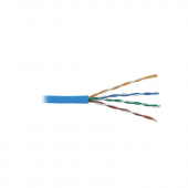 Кабель U/UTP, 4 пары, Кат.5e, 100 МГц, внутр. LS0H нг(А)-HF, 90м, цв. оранж.(ТЕСТ)