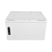 Шкаф телекоммуникационный настенный сварной 6U (600 × 530) съёмные стенки, дверь металл