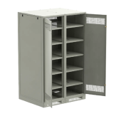 ITK LINEA B Шкаф (пустой) 2000х1200мм дверь двуст. мет. сер.