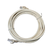LUF-PA26C-U10-C5e-LGy LU Патч-корд U/UTP 1.0м, 4 пары, Кат.5е, AWG 26, Molded, PVC, св.серый