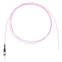 Шнур оптический монтажный (пигтейл), ST, OM4, нг(А)-HF, маджента, 1,5 м