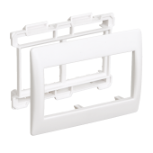 Рамка и суппорт для к-к  "Праймер" на 4 модуля, 75мм