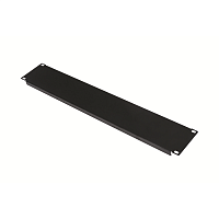 Фальш панель 2U, чер.