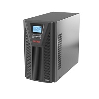 Онлайн ИБП ДКС серии Small Tower, 3000 ВА/2700 Вт, клеммы, EPO, USB, RS- 232, RJ45,  з/у 1А, 8 x 7 Ач