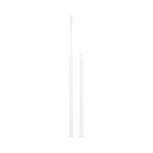 Телескопическая алюминиевая колонна, 2.7 - 4.2м, цвет белый