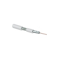 Кабель коаксиальный SAT703N, 75 Ом, жила - 17 AWG (1.13 mm, медь,solid), экран - фольга+оплетка (луженая медь, 45%), внешний диаметр 6.6мм, изоляция P