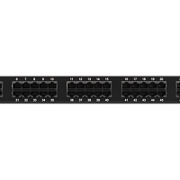 Коммутационная панель NIKOMAX 19", 1U, телефонная, 50 портов, Кат.3 (Класс C), 16МГц, RJ45/8P6C, 110/KRONE, с заземлением, с органайзером, черная