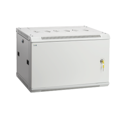 ITK Шкаф LINEA W 6U 600x450 мм дверь металл, RAL7035