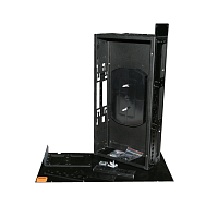 Бокс оптический универсальный 19", от 8 до 48 портов (SC, duplex LC, ST, FC), со сплайс пластиной, без пигте