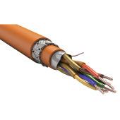 ITK Кабель RS-485 2х2х0,64 Кнг(А)-FRLS оранжевый (200м)