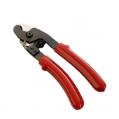 Кусачки для обрезки коаксиального кабеля RG-58, RG-59 и RG-6 (в т.ч. со стальным центральным проводником), максимальное сечение каб