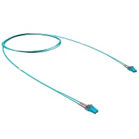 Оптический коммутационный шнур Duplex LC/UPC-LC/UPC, 50/125 (OM3), 2 м