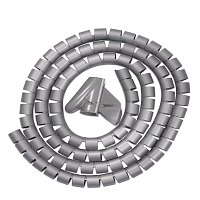 Пластиковый спиральный рукав для кабеля д.25 мм (2 м) и инструмент ST-25