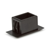 Заглушка отверстия под адаптер simplex SC, цвет черный