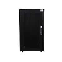 Шкаф нап. 19", 26U 600х600, перед. дв. перф., задн. стен. перф., чер.