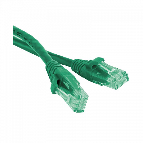 Hyperline PC-LPM-UTP-RJ45-RJ45-C5e-0.15M-LSZH-GN Патч-корд U/UTP, Cat.5е, LSZH, 0.15 м, зеленый