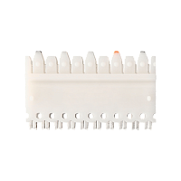 Соединительный модуль NIKOMAX 110 типа, Кат.5е, (Класс D), 100МГц, 5 пар, белый - гарантия: 5 лет расширенная / 25 лет системная