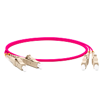 Патч-корд волоконно-оптический (шнур) MM 50/125(OM4), LC-LC, duplex, 10G/40G, LSZH, 5 м