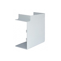 Угол плоский L-образный (20x10) белый EKF-Plast 