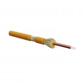 Кабель волоконно-оптический 50/125 (OM2) многомодовый, 4 волокна, плотное буферное покрытие (tight buffer), для внутренней прокладки, HFLTx, –40°C – +