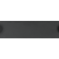 Адаптерная панель-заглушка NIKOMAX, стальная, черная