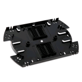 Сплайс-кассета оптическая для боксов FO-19R (аналог КУ-01) с двумя ложементами (без крышки)