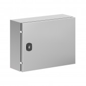 Корпус навесной STH с М/П из нержавеющей cтали AISI316 ВхШхГ 300x400x150 мм, с фланцем