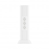 Миниколонна алюминиевая, 0.5м, цвет белый