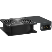 ITK Вент. панель 1 модуль С14 для шкафа 10" LINEA WS черная