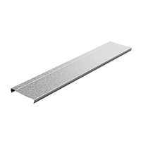 Крышка к лотку 500х15х3000, толщ. 0,9 мм, Сендзимир цинк