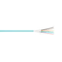 Кабель NIKOMAX волоконно-оптический, 12 волокон, многомодовый 50/125мкм, стандарта OM3, ПВХ для одиночной прокладки, внутренний, распределительный, с 
