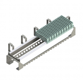 Бокс кабельный телефонный с плинтами LSA PROFIL 2/10 на 100 пар